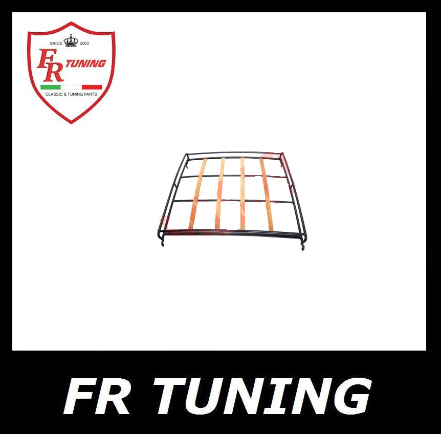 PORTAPACCHI DA TETTO CON DOGHE IN LEGNO FIAT 500