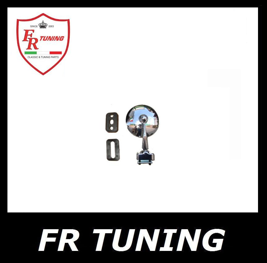 SPECCHIO ESTERNO ROTONDO PIATTO A MORSETTO CON GUARNIZIONE