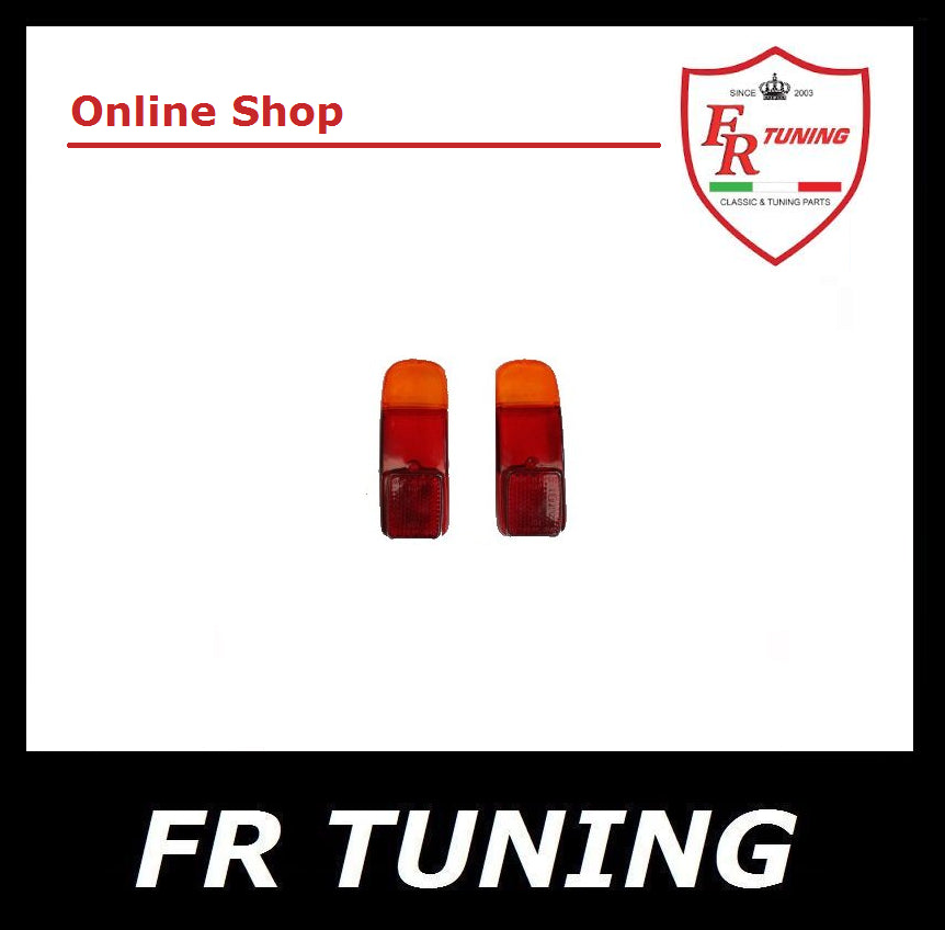 PLASTICHE FANALI POSTERIORI CON CATADIOTTRI FIAT 500 D