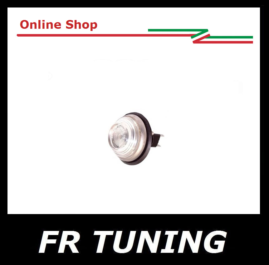 FRECCIA LUCCIOLA LATERALE BIANCA FIAT 500