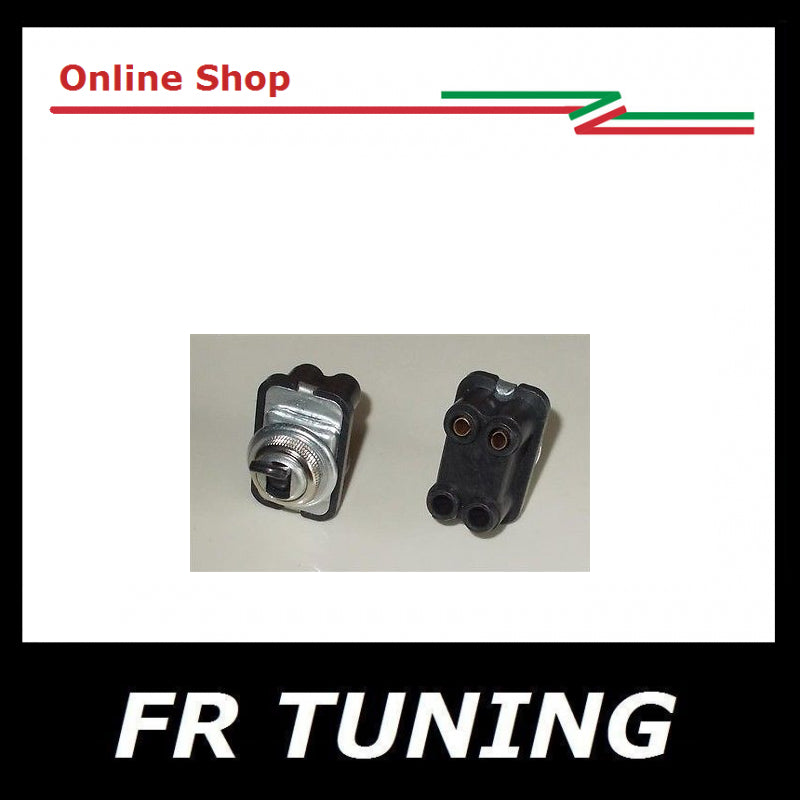 INTERRUTTORE LUCI QUADRO ASI 2 ATTACCHI TONDI FIAT 500