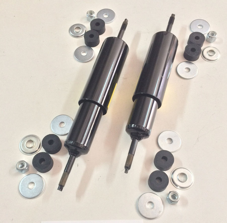 COPPIA AMMORTIZZATORI ANTERIORI CON GOMMINI FIAT 500