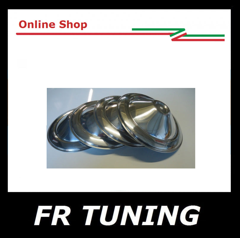 4 COPPE RUOTA IN ALLUMINIO FIAT 500 N D F