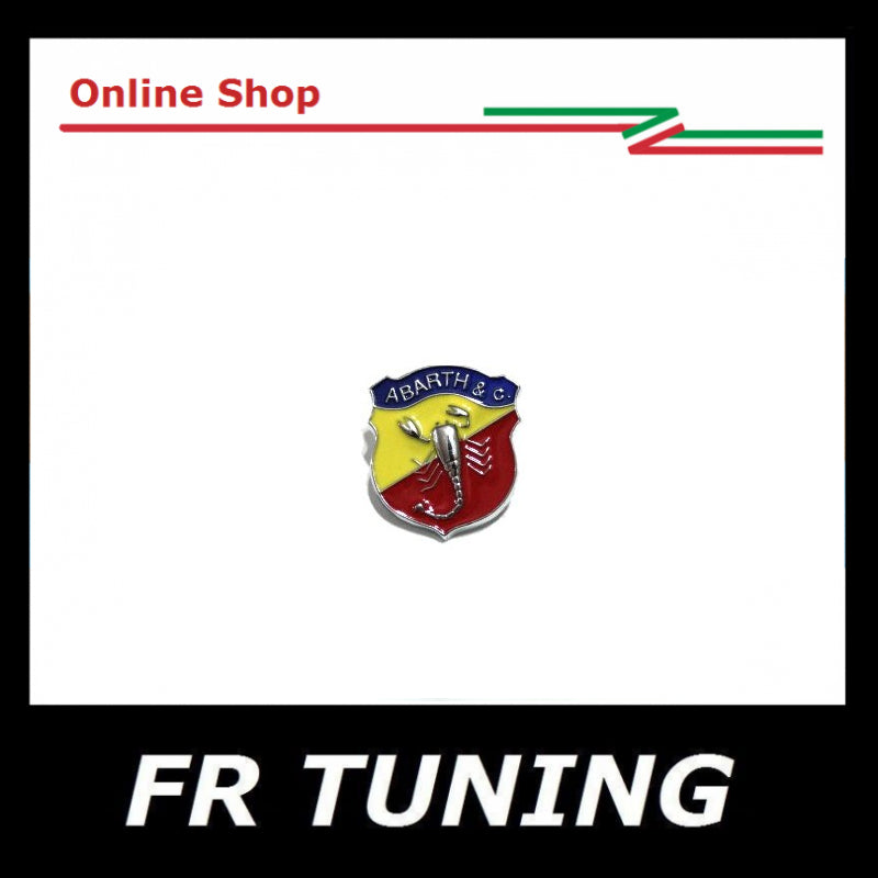 FREGIO STEMMA ABARTH 2,9 X 3,4 CM FIAT 500