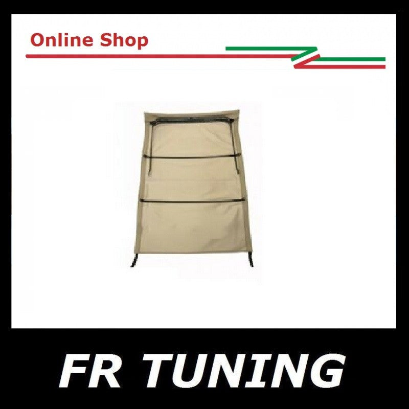 CAPOTE BEIGE SABBIA COMPLETA CON TELAIO FIAT 500 N D TRASFORMABILE