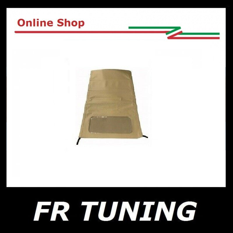 TELO CAPOTE BEIGE SABBIA FIAT 500 N D TRASFORMABILE