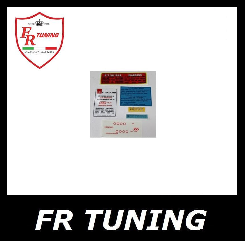 KIT ADESIVI COMPLETO FIAT 500 GIARDINIERA