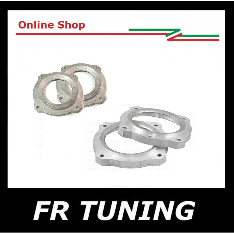 COPPIA DISTANZIALI RUOTA IN ALLUMINIO 15mm FIAT 500 F L R