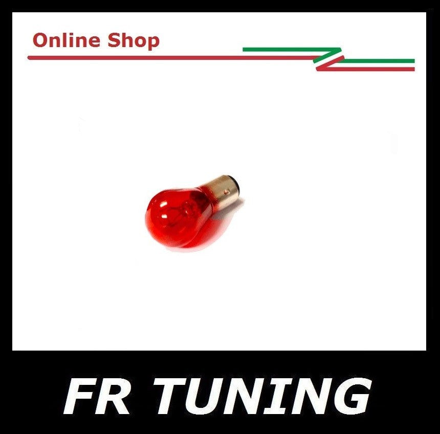 LAMPADINA ROSSA DOPPIO FILAMENTO 12V 21/5W FIAT 500