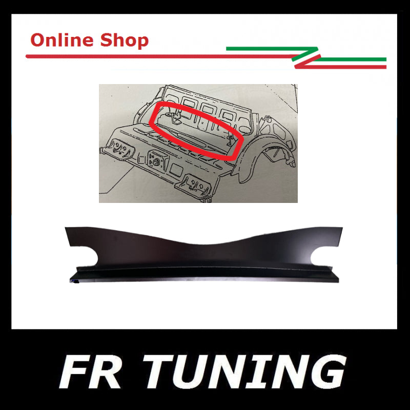 LAMIERATO AMMORTIZZATORI POSTERIORI TRA SCHIENALE E SEDUTA FIAT 500