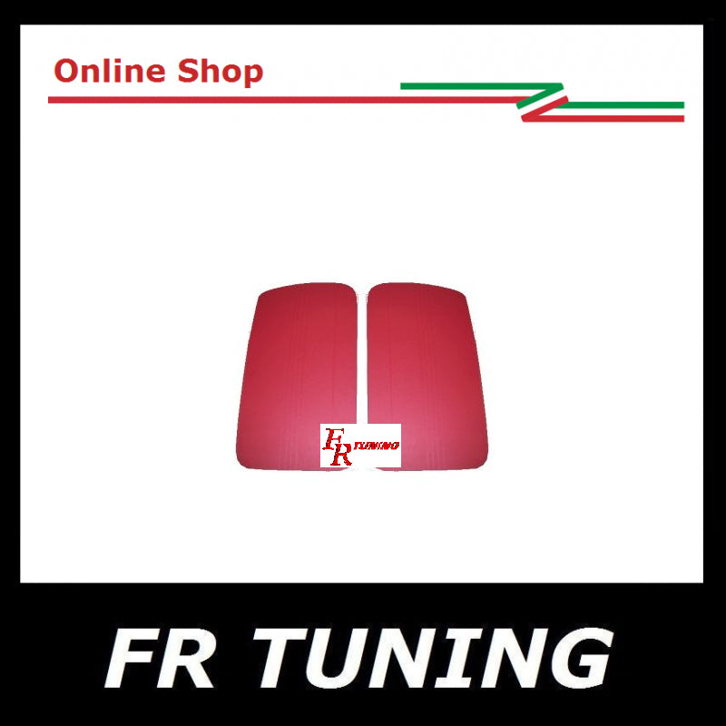 COPPIA PANNELLI PORTA ROSSI FIAT 500 D GIARDINIERA