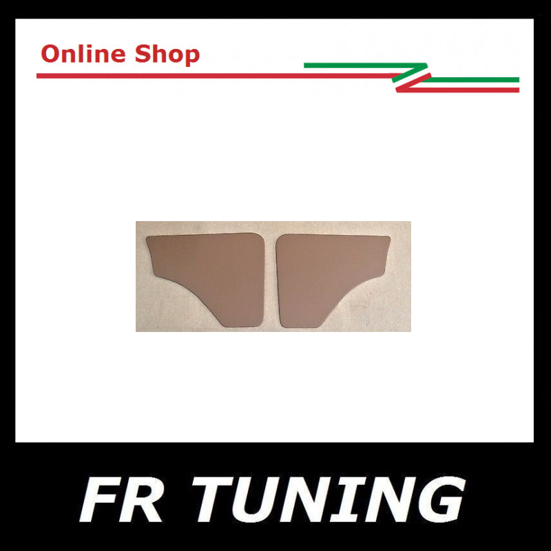 COPPIA PANNELLI POSTERIORI FIAT 500 D COLOR NOCCIOLA IN VIPLA - COORDINATO CON FODERE