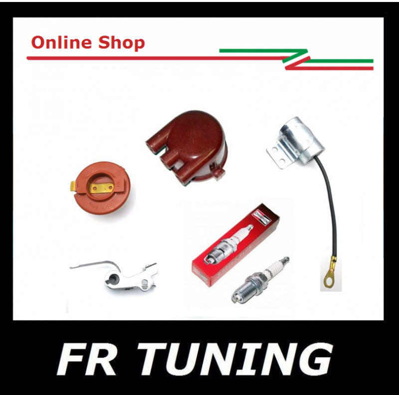 KIT RICAMBI SPINTEROGENO + CANDELE FIAT 500 GIARDINIERA
