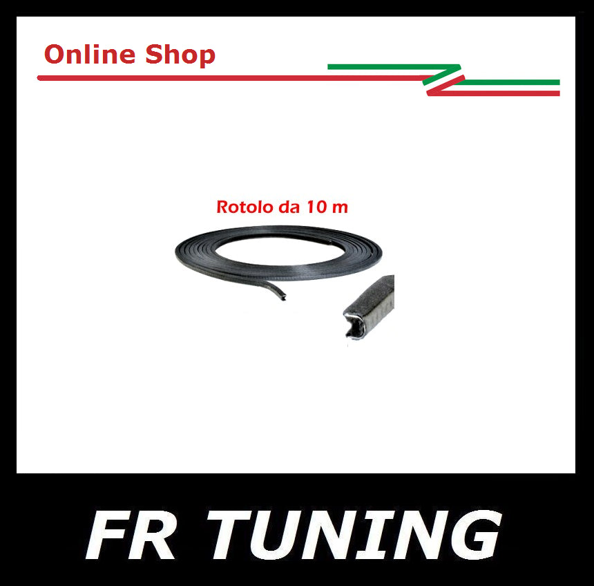 ROTOLO CANALINA SCORRIVETRO ARMATA FIAT 500