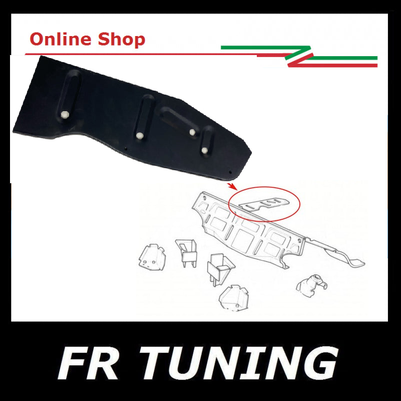 MENSOLA DI RIPARO LATO DESTRO VANO MOTORE FIAT 500 N (da 1958 ) D F L R