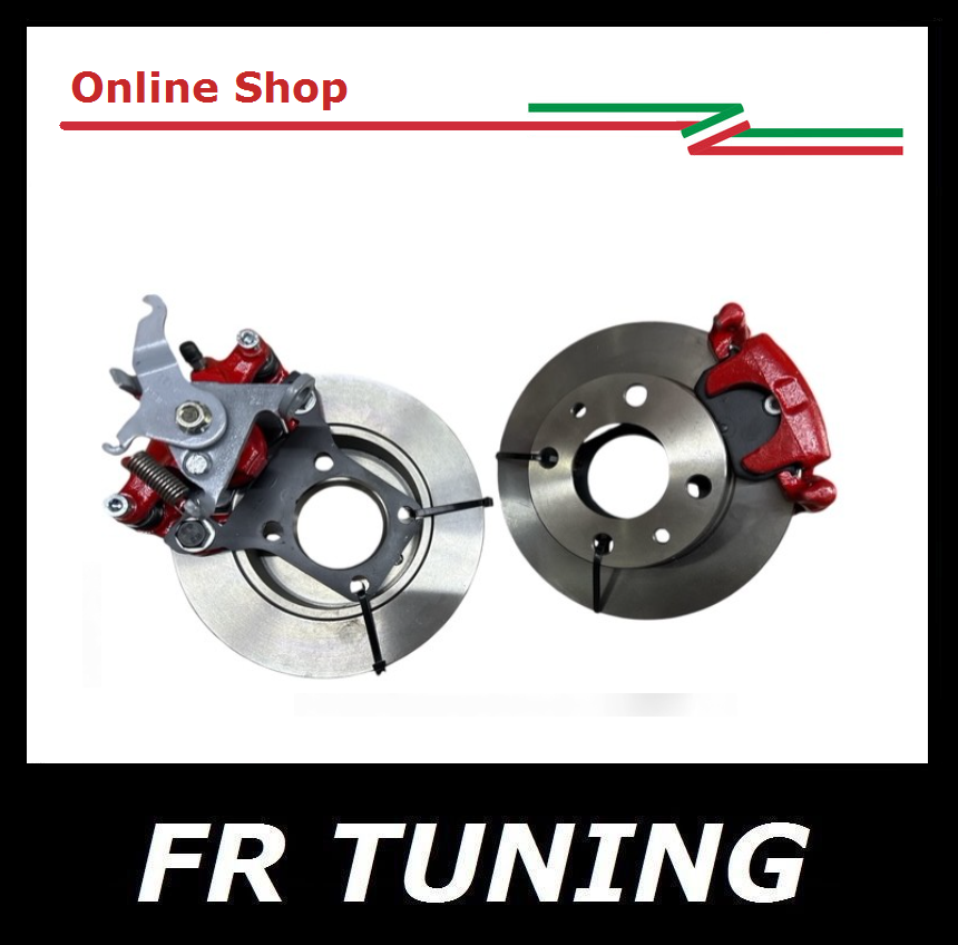 KIT MODIFICA FRENI A DISCO POSTERIORI FIAT 500