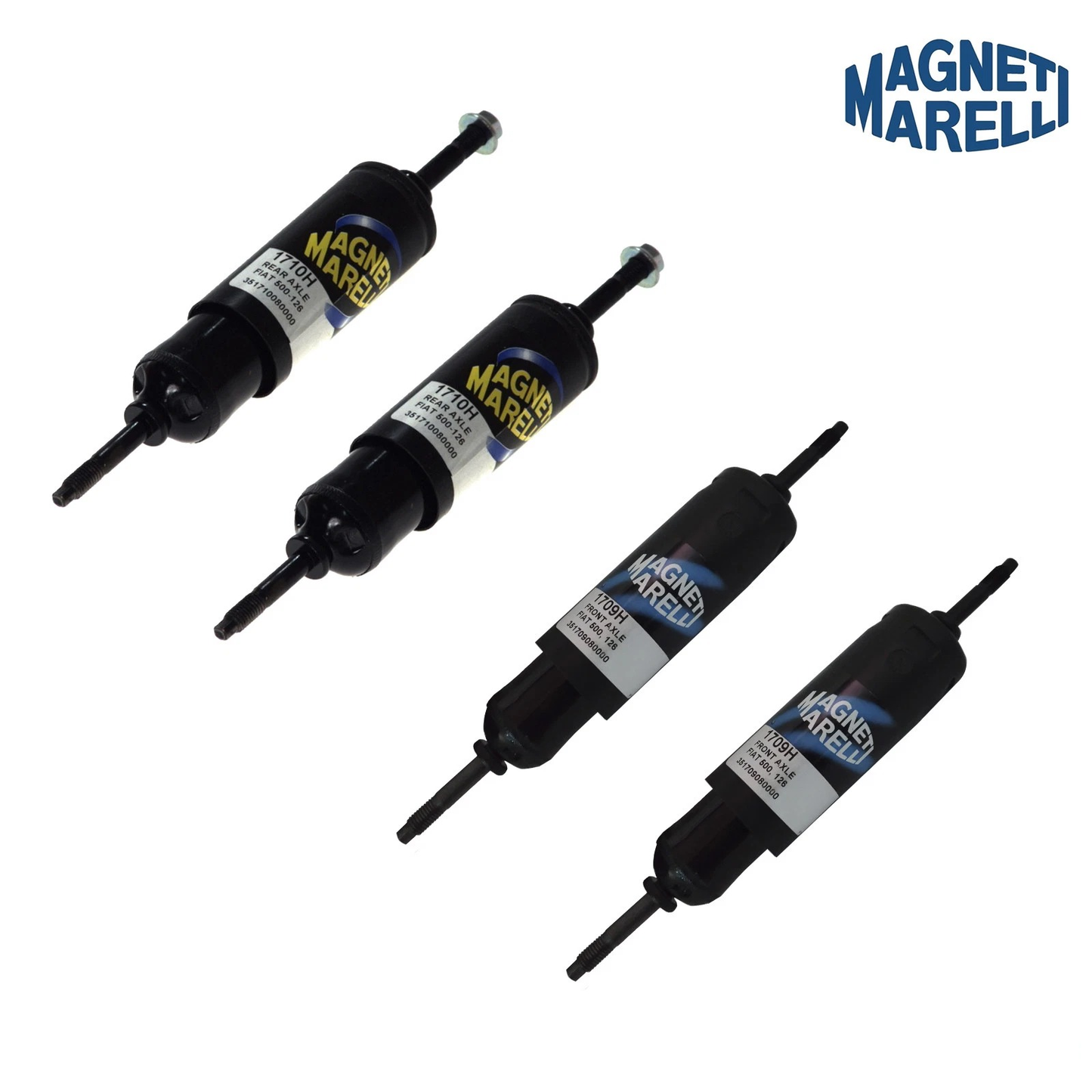 KIT AMMORTIZZATORI MAGNETI MARELLI FIAT 500