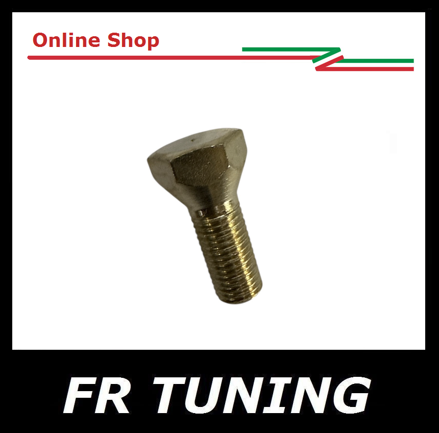 BULLONE CONICO FISSAGGIO CERCHIO RUOTA - ALTA QUALITA'- FIAT 500 GIARDINIERA