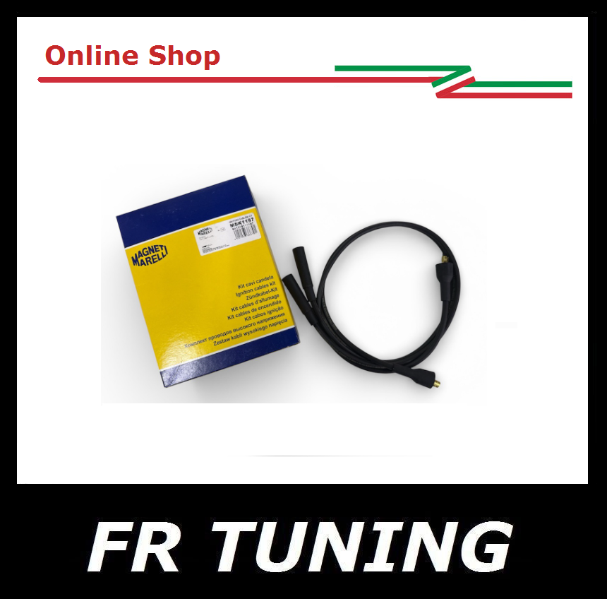 CAVI CANDELA PER BOBINA DOPPIA Magneti Marelli FIAT 500 F L R 126