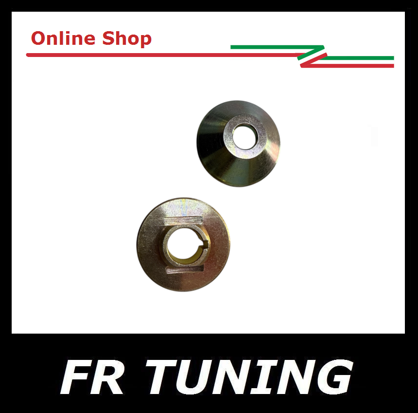 COPPIA DISTANZIALI FISSAGGIO VENTOLA SU ALTERNATORE FIAT 500 - 126