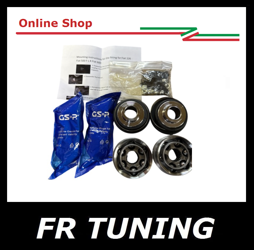 Kit modifica giunti omocinetici fiat 500 - 126