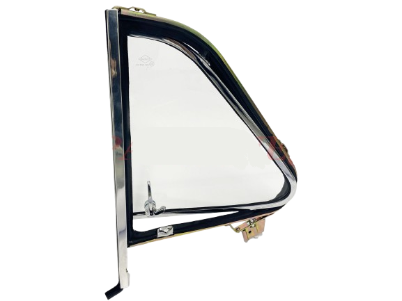 COPPIA DEFLETTORI COMPLETI FIAT 500 D F L R Giardiniera Alta Qualità – Cromatura 45 micron
