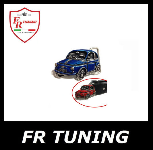 FIBBIA CINTURA BLU FIAT 500