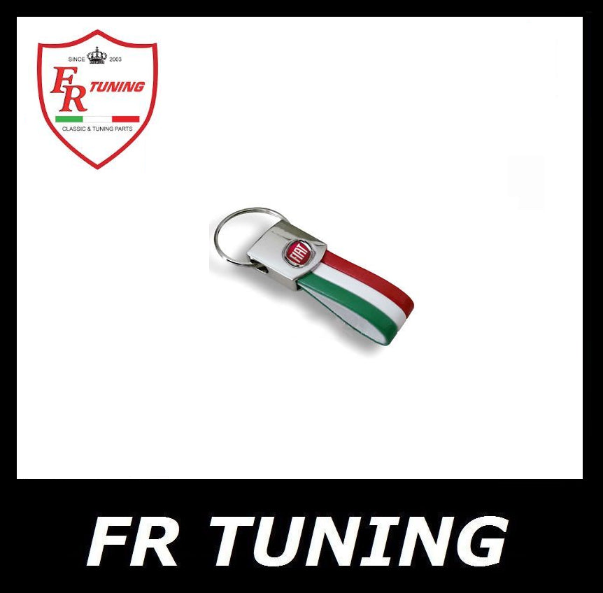 PORTACHIAVI TRICOLORE LOGO FIAT