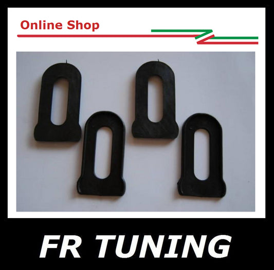 KIT 4 GUARNIZIONI DISTANZIALI PARAURTI FIAT 500