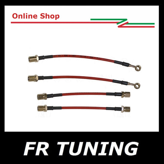 KIT TUBI FRENO ROSSI AERONAUTICI AVIO METALLICI FIAT 500