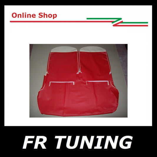 KIT FODERE ROSSE CON LUNETTA AVORIO FIAT 500 F