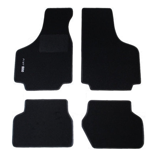 KIT SOVRA TAPPETI FIAT BORDO NERO FIAT 500