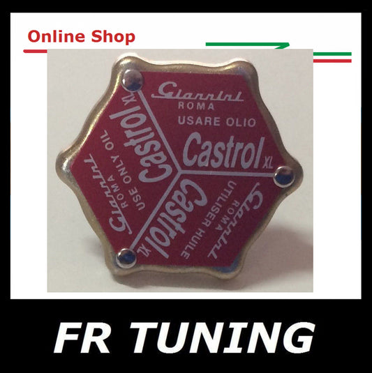 TAPPO OLIO COPERCHIO PUNTERIE GIANNINI CASTROL FIAT 500