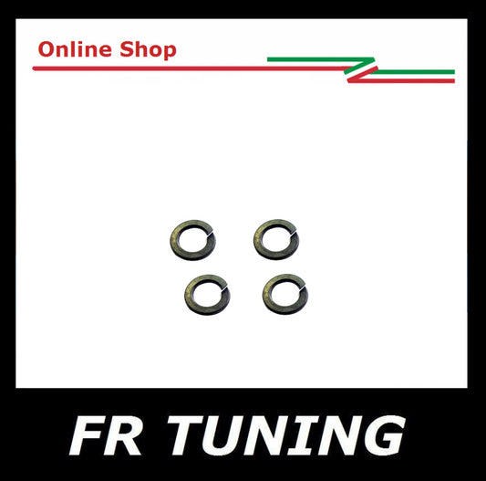 KIT 4 RONDELLE GROWER PER FISSAGGIO BULLONI CERCHIO RUOTA FIAT 500