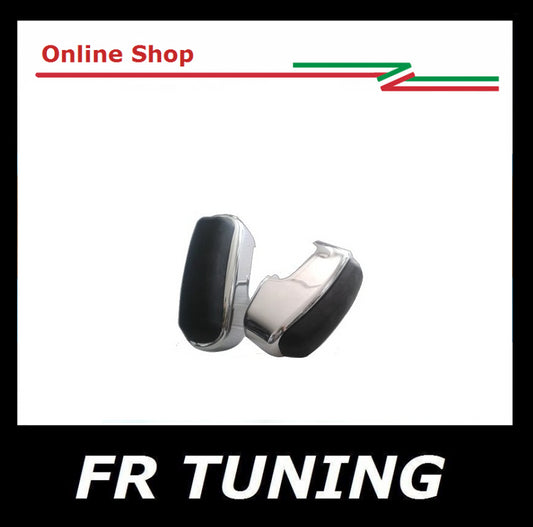 COPPIA ROSTRI PARAURTI CROMATI FIAT 500