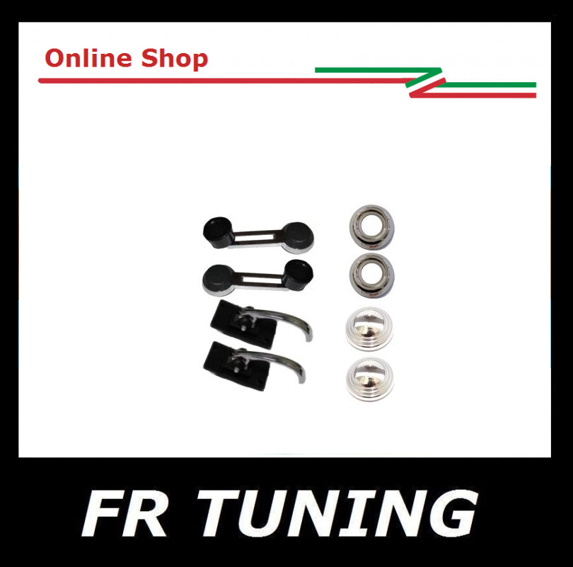 KIT MANIGLIE INTERNE CROMATE ALTA QUALITÀ FIAT 500 L