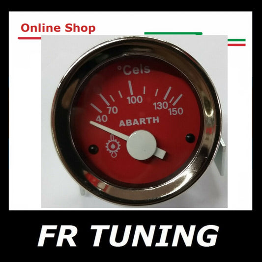 STRUMENTO TEMPERATURA OLIO ROSSO ABARTH Ø 52 MM FIAT 500