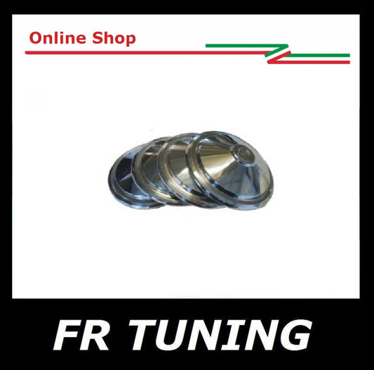 4 COPPE RUOTA IN ACCIAIO INOX FIAT 500 L