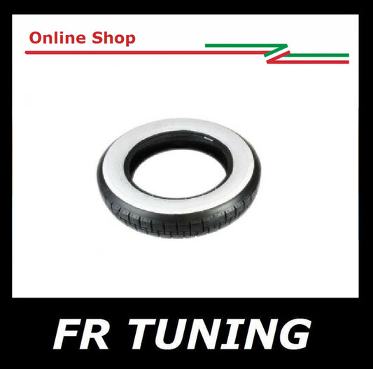 PNEUMATICO CON FASCIA BIANCA 5CM 125 / 80 R12 FIAT 500