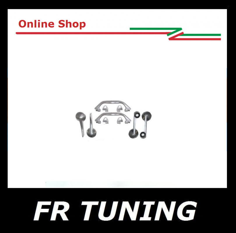 KIT MANIGLIE INTERNE ALLUMINIO FIAT 500 F