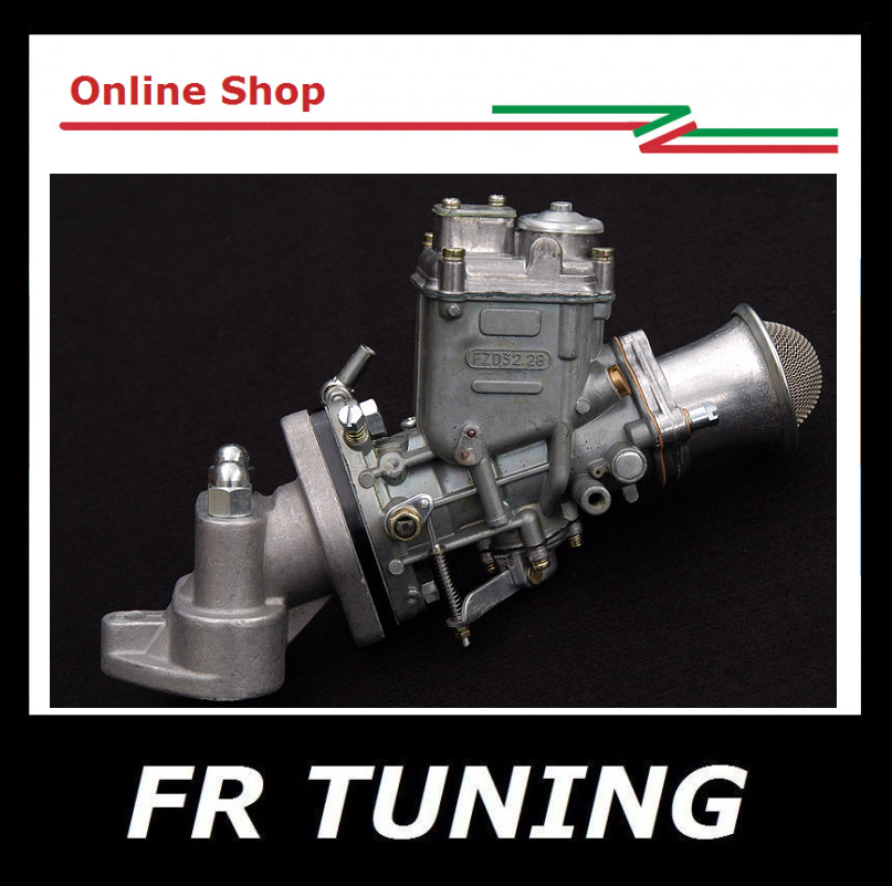 Carburatore nuovo FZD 28-32 completo di leveraggi per Fiat 500-126 e bianchina kit completo