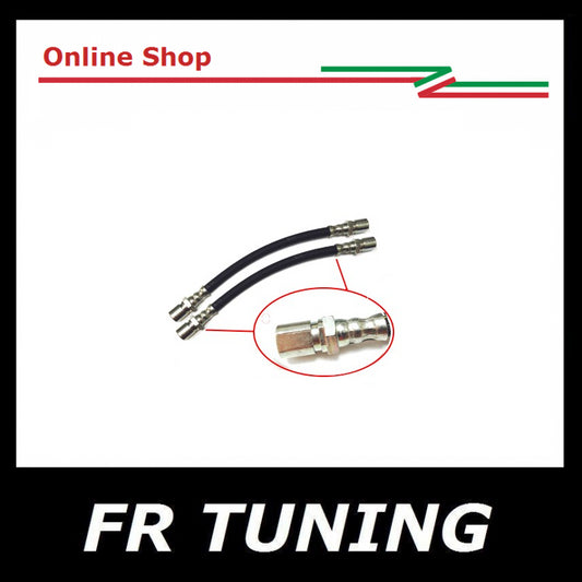 COPPIA TUBI FRENO FLESSIBILI POSTERIORI FIAT 500 F L R Giardiniera