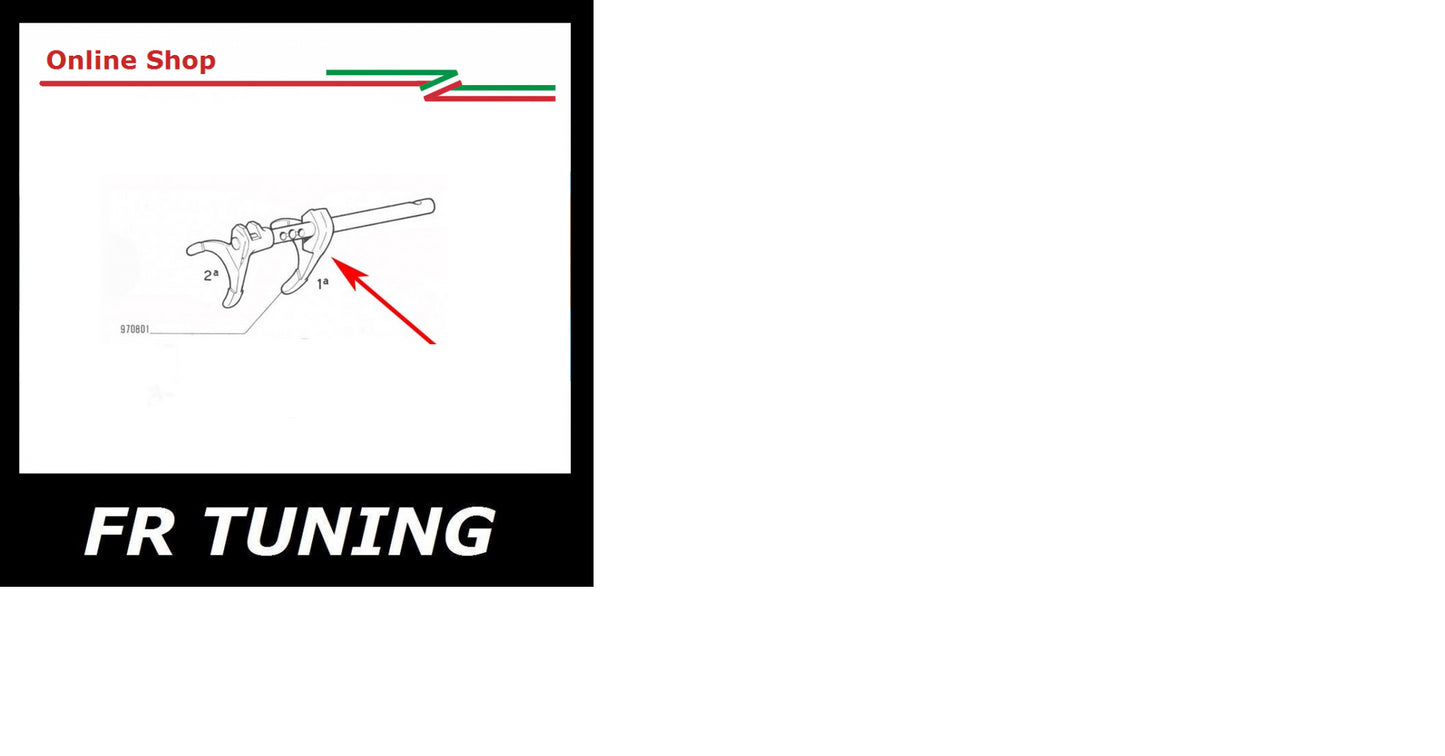 FORCELLA SELETTRICE CAMBIO PRIMA MARCIA FIAT 500 / 126