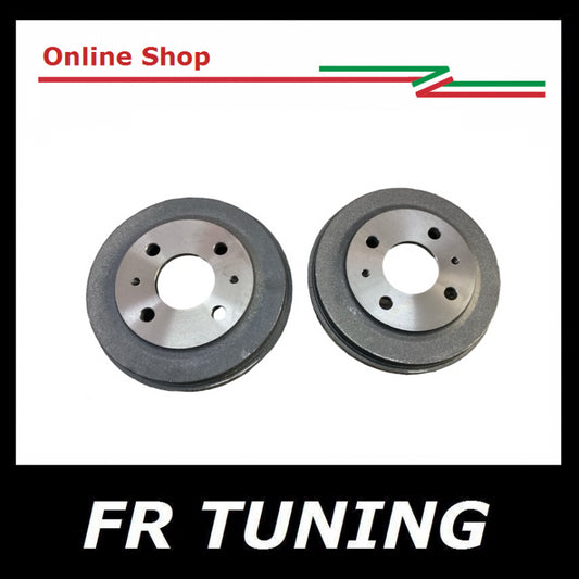 COPPIA TAMBURI FRENO POSTERIORI FIAT 500 GIARDINIERA - 126