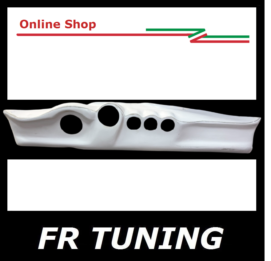 CRUSCOTTO SPORTIVO PORTASTRUMENTI LUNGO IN Vetroresina FIAT 500