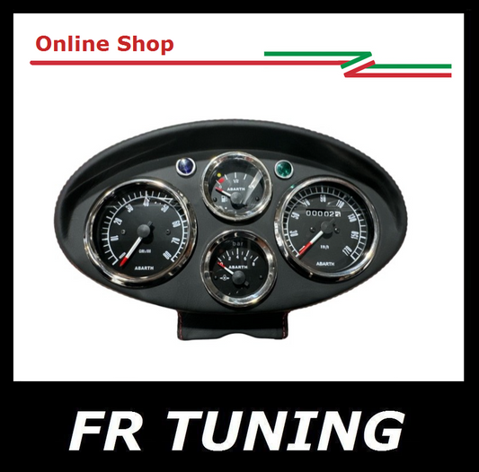CRUSCOTTO SPORTIVO NERO CON STRUMENTI NERI ABARTH FIAT 500 (Copia)