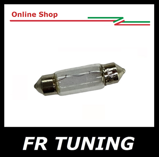 LAMPADINA A SILURO 31mm per Luce di Cortesia dello Specchio Retrovisore Interno Fiat 500 d f l r giardiniera