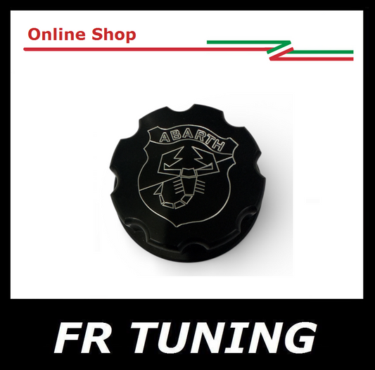 TAPPO SERBATOIO BENZINA SPORTIVO ABARTH NERO FIAT 500 F L R GIARDINIERA