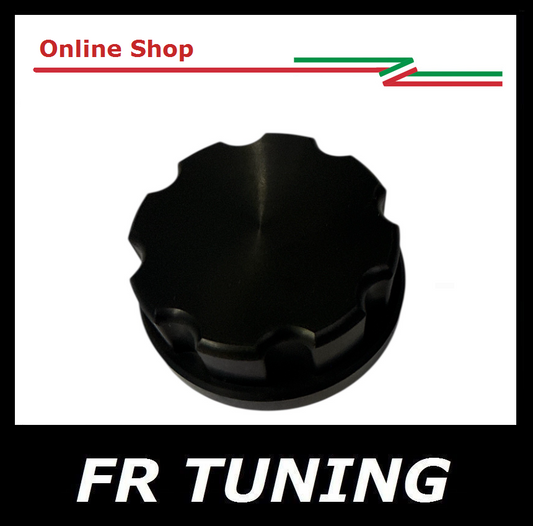 TAPPO SERBATOIO BENZINA ALLUMINIO NERO ANODIZZATO FIAT 500 F L R GIARDINIERA