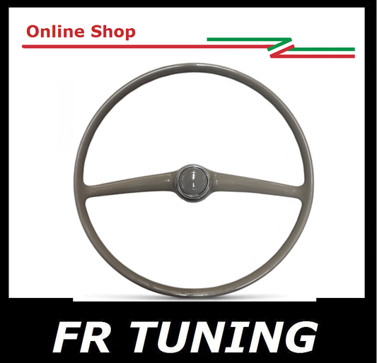 VOLANTE STERZO ORIGINALE RESTAURATO FIAT 500 N Nocciola